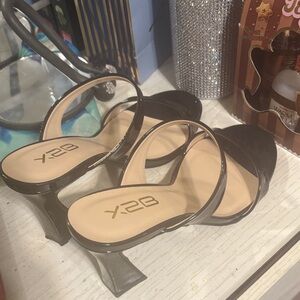 Bliss Black kitten Heels